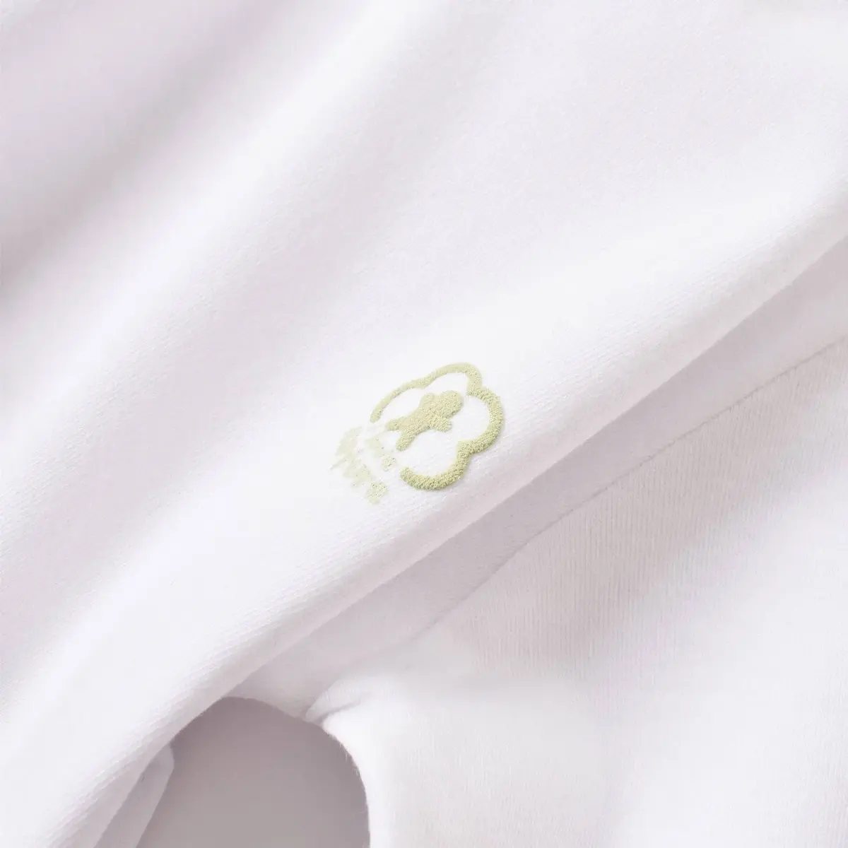 Bibaby Organik Sweatshirt Little Basic Beyaz
