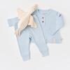 Bibaby Organik 2li Takım Soft Modal Mavi