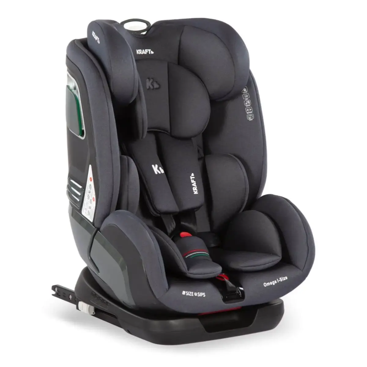 Kraft Omega I-Size Oto Koltuğu 9-36 Kg Dark Grey
