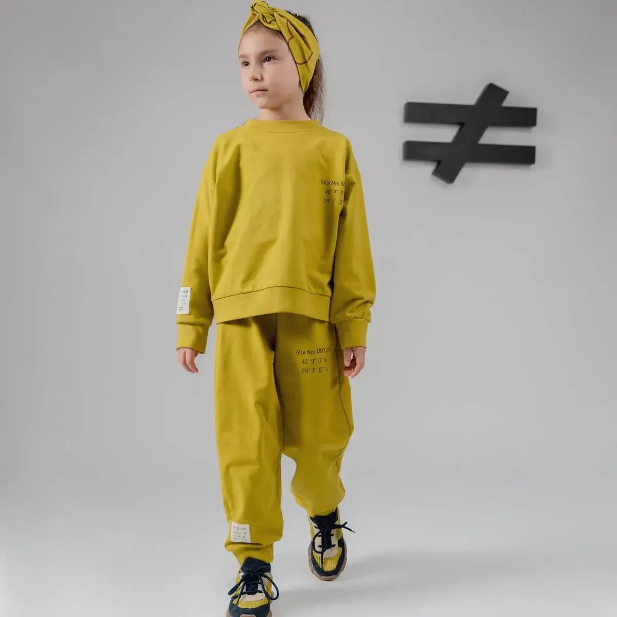 Moi Noi 2li Takım Basic Koyu Limon