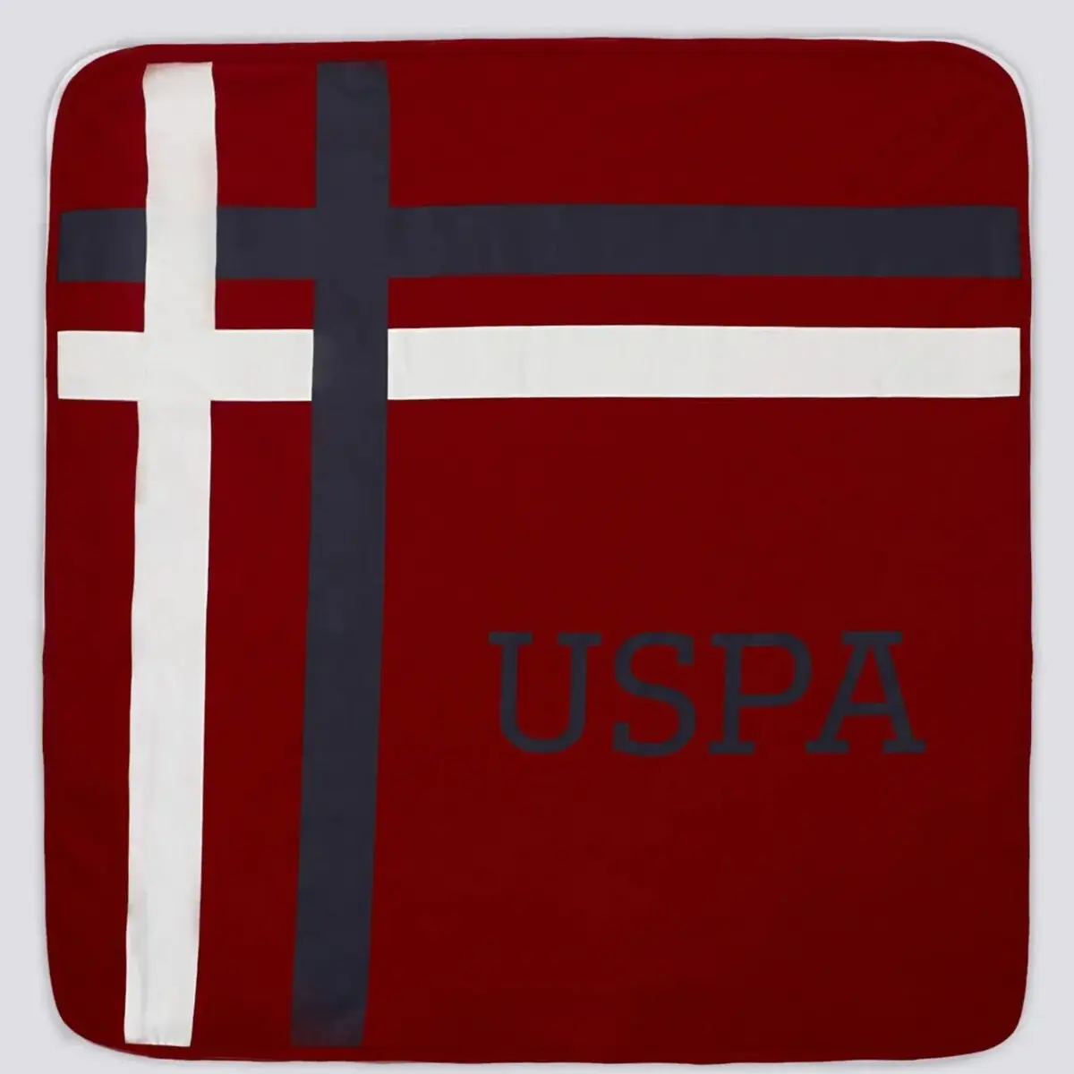 U.S. Polo Battaniye Bordo