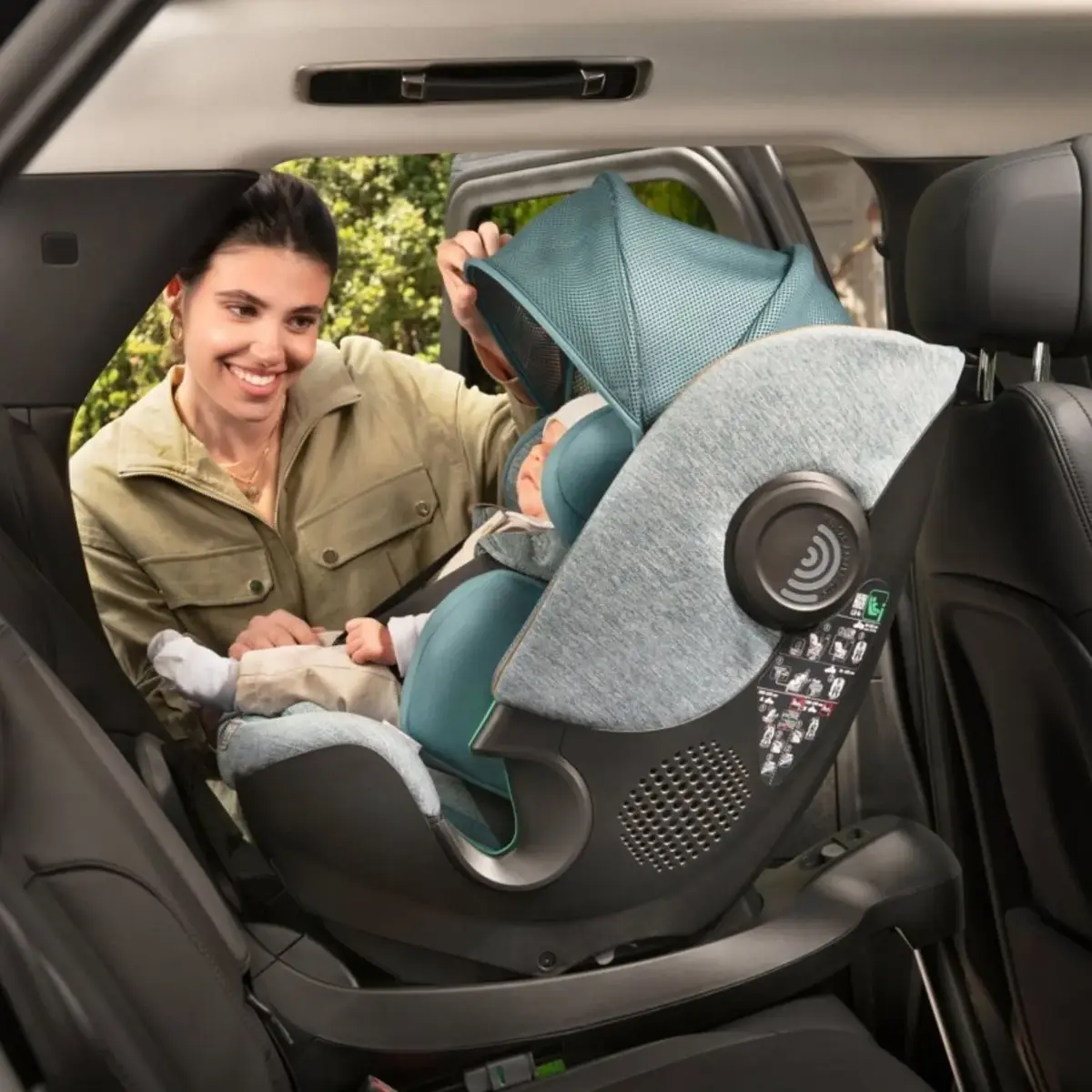 Chicco Bi-Seat Air Bazalı Oto Koltuğu 0-36 Kg Black Air