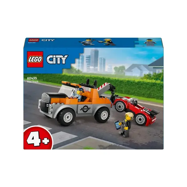 LEGO City Çekici Kamyon ve Spor Araba Tamiri 60435