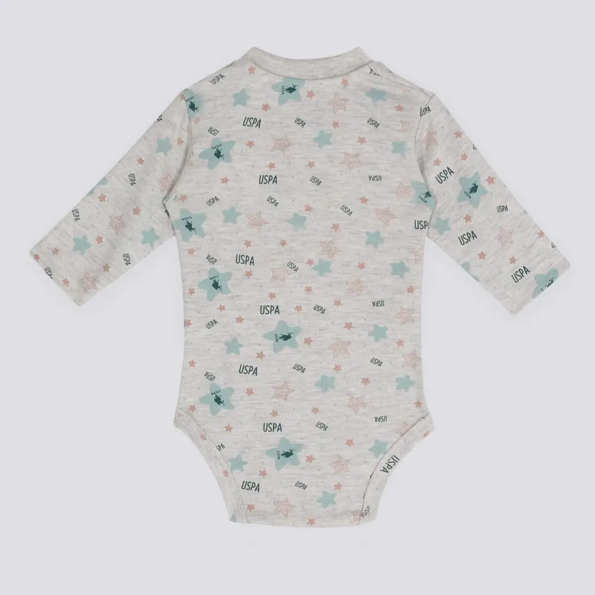 U.S. Polo Body Uzun Kol Bej Melanj