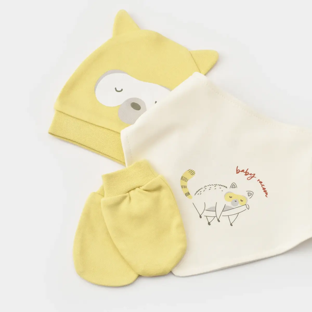 Bibaby Organik Hastane Çıkışı 5li Baby Racoon Lemon Grass Vanilla Ice