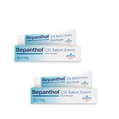 Bepanthol Cilt Bakım Kremi 30 gr ve Onarıcı Bakım Merhemi 50 gr