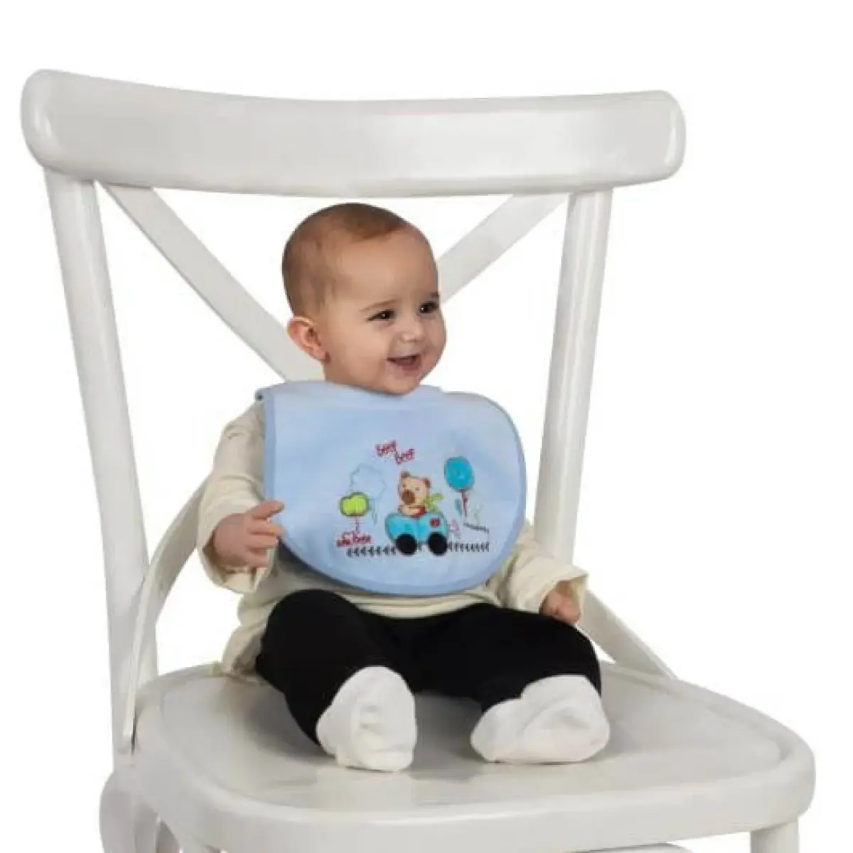 Sevi Bebe Ağız Salgı Önlüğü Arabalı Ayı