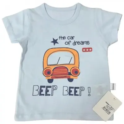 Bibaby T-Shirt Bimboo Beep Mavi