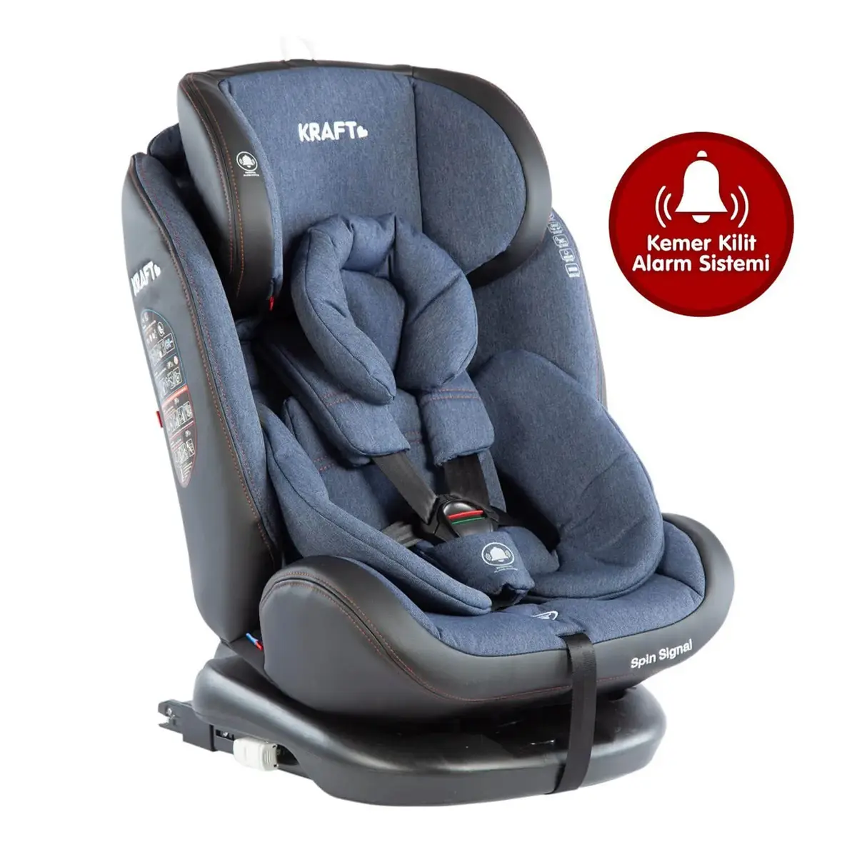 Kraft Spin Signal Oto Koltuğu 0-36 Kg Blue Jean
