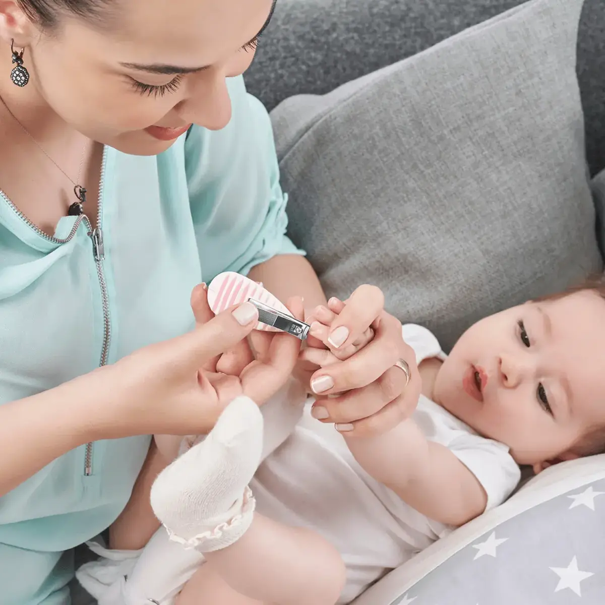 Wee Baby Bebek Bakım Seti Mavi