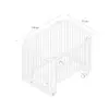 Meltem Smart Bambino Beşik 70x110 cm Naturel Pudra 