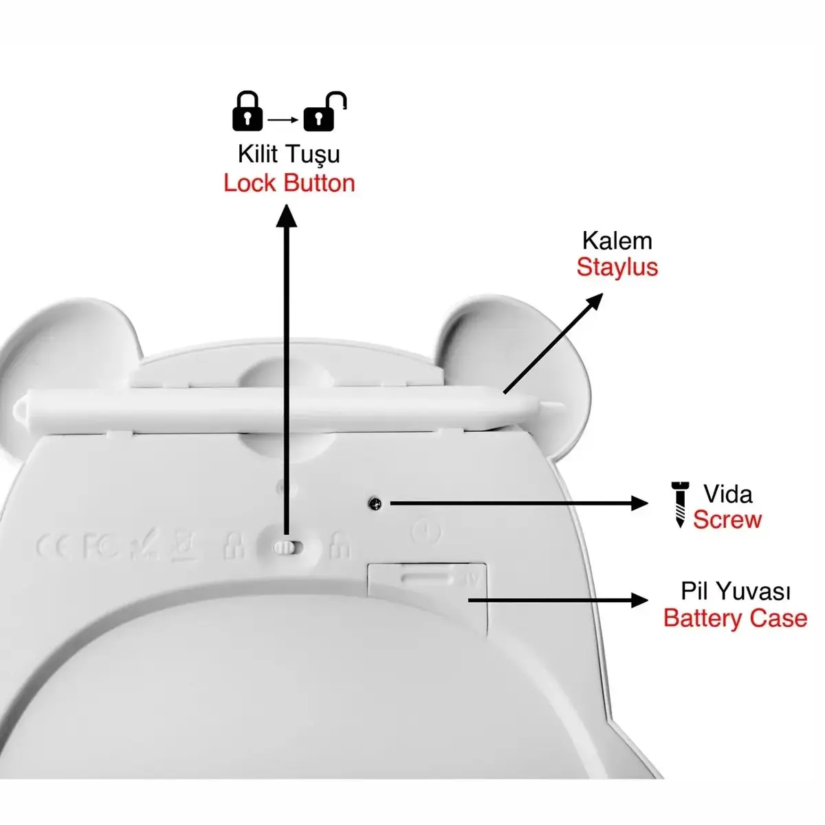 LC Panda Çizim Tableti 8,5"