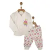 Luggi Baby Pijama Takımı Önden Çıtçıtlı Monster