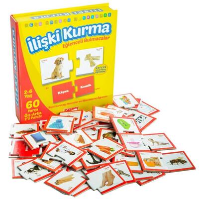 Eğlenceli İlişki Kurma Puzzle Gerçek Resim