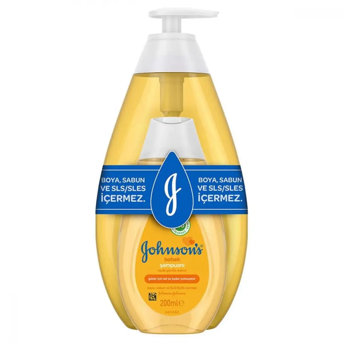 Johnson's Bebek Şampuanı 750 ml ve 200 ml Bebek Şampuanı