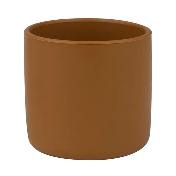 OiOi Mini Silikon Bardak 6+ Ay Woody Brown