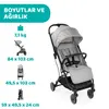 Chicco Trolley Me Bebek Arabası Ligth Grey