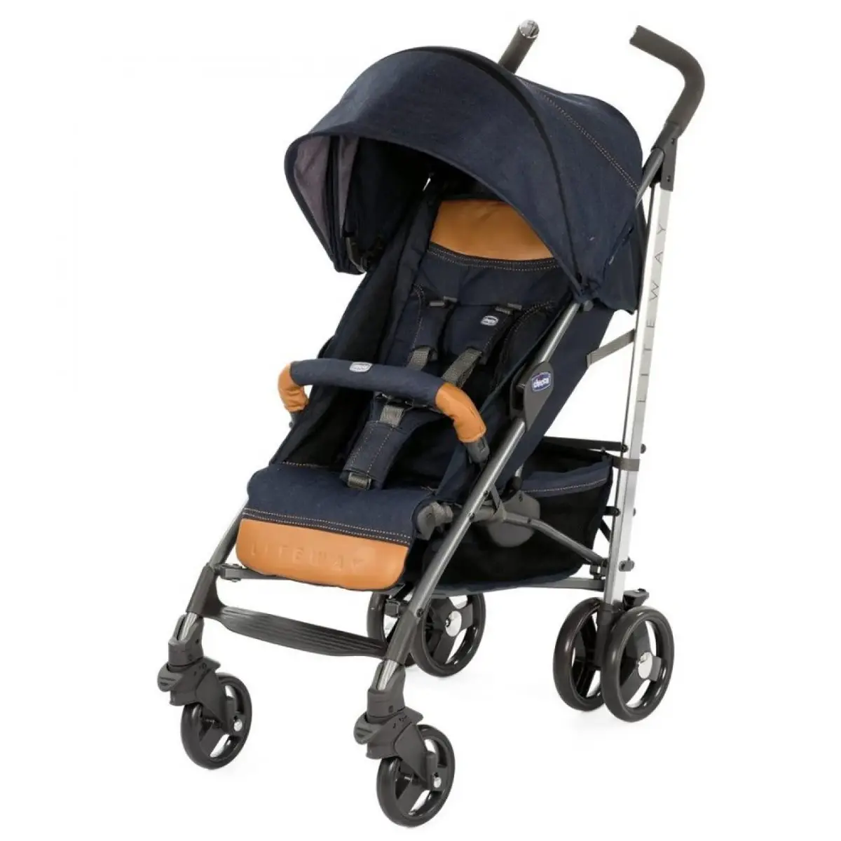 Chicco Lite Way 3 Top Bebek Arabası Denim Special Edition