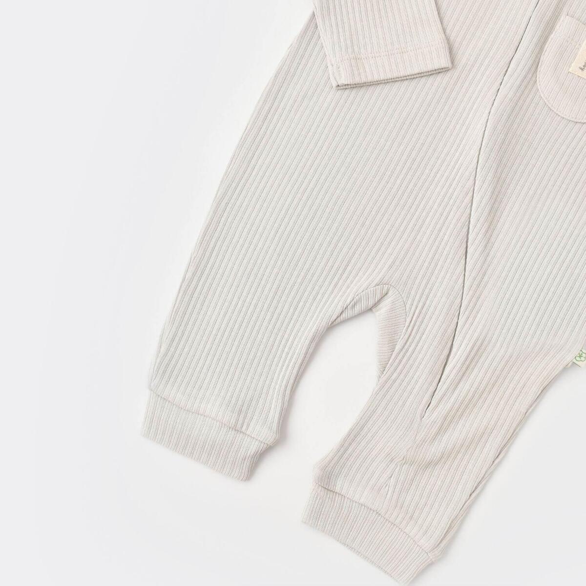 Bibaby Organik Tulum Patiksiz Soft Modal Gri