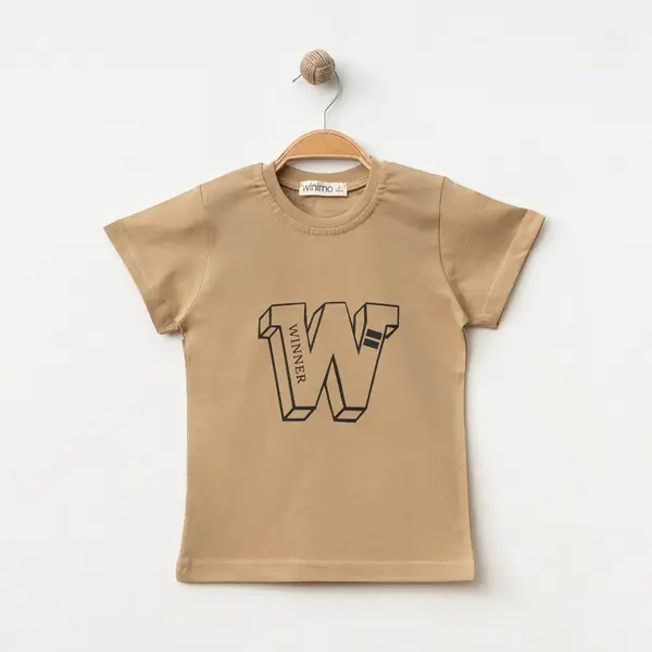 Winimo T-Shirt W Baskılı Sütlü Kahve