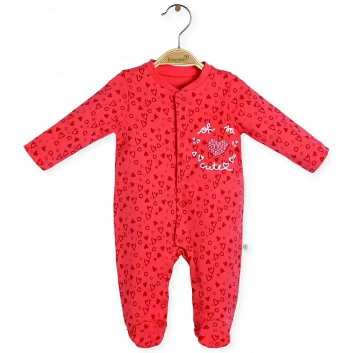 Bibaby Organik Tulum Lee Leopar Nar Çiçeği - Ekru