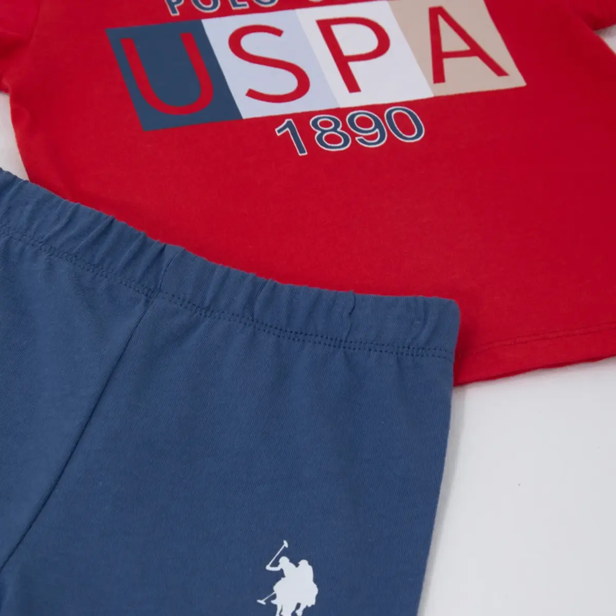 U.S. Polo 2li Takım T-Shirt Kırmızı