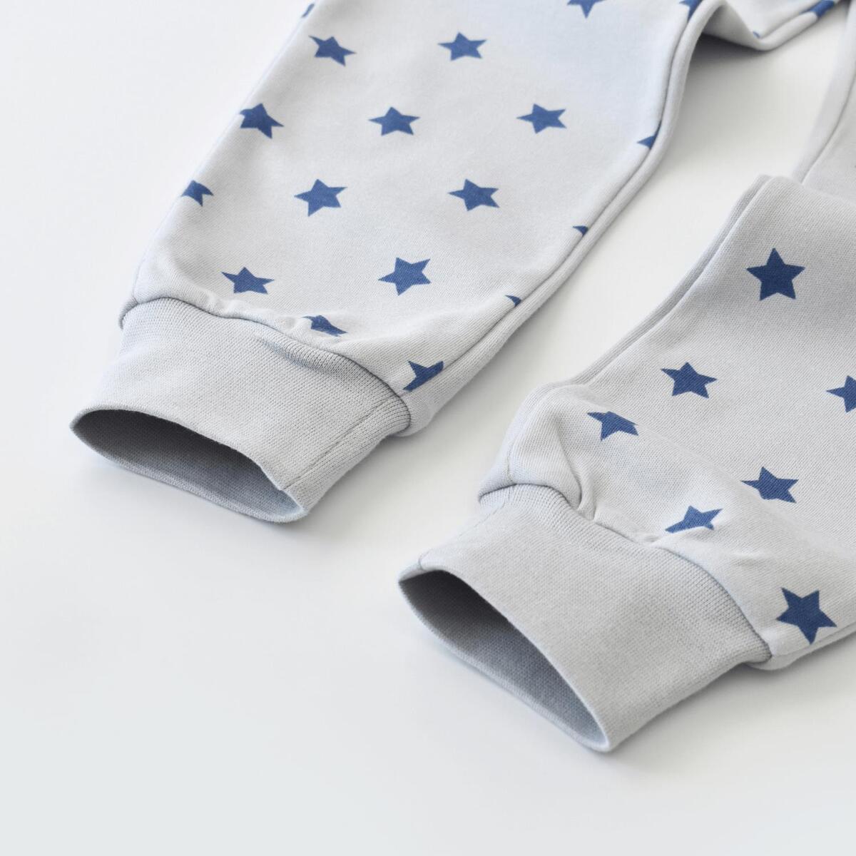 Bibaby Pijama Takımı Starry Nights Gri