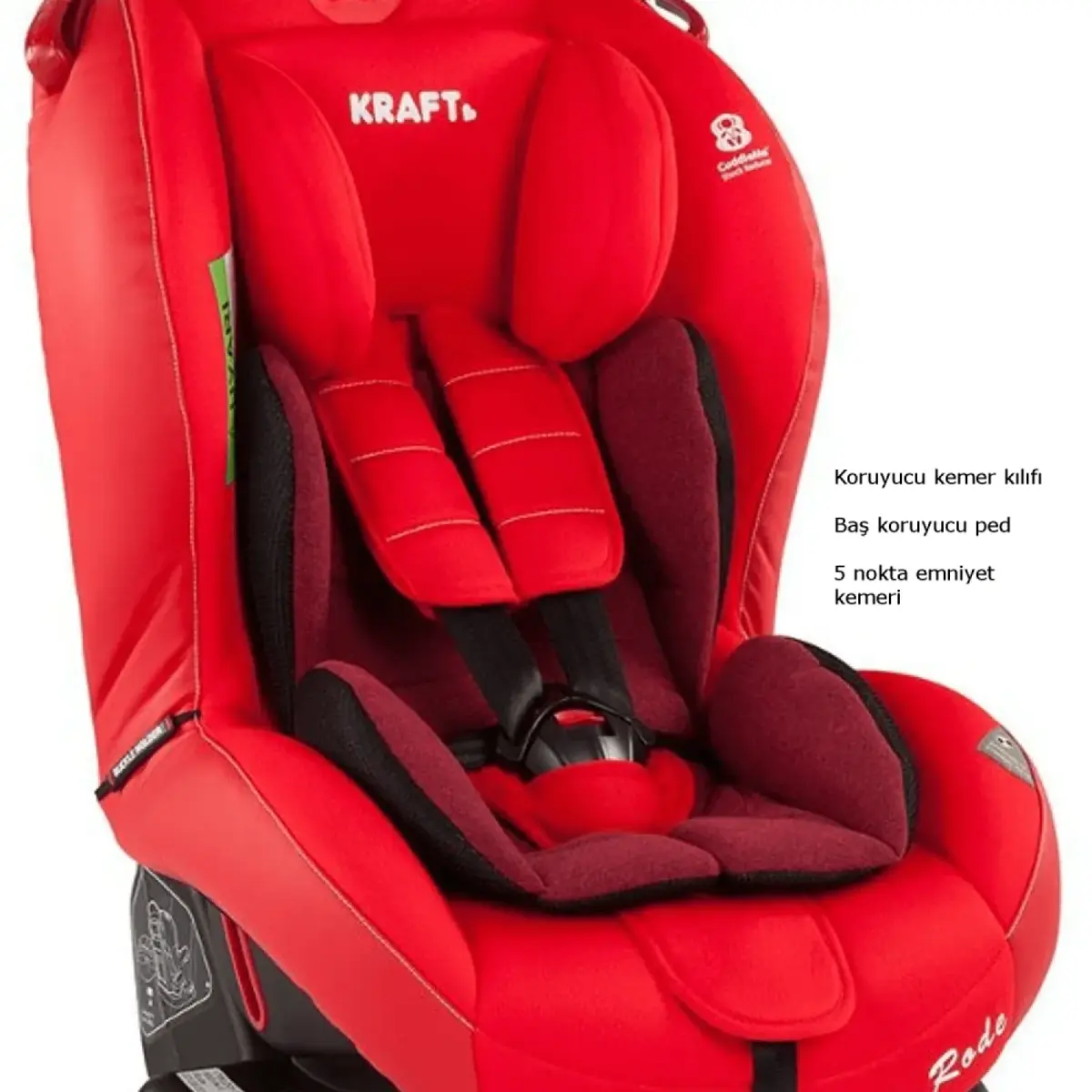 Kraft Rode Oto Koltuğu 9-25 Kg Red