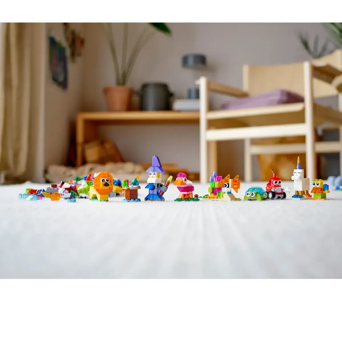 LEGO Classic Yaratıcı Şeffaf Yapım Parçaları 11013