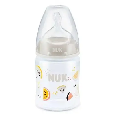 Nuk FC Plus Silikon Emzikli PP Biberon 150 ml Beyaz