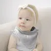 Babyjem Ahşap Diş Kaşıyıcılı Bürümcük Müslin Önlük Gri