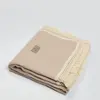 Bistyle Organik Müslin Battaniye Fistolu 80x90cm Bej