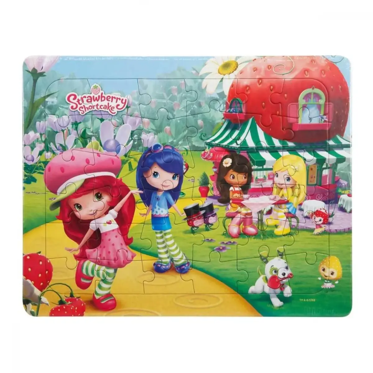 Frame Puzzle Strawberry Çilek Evi 36 Parça