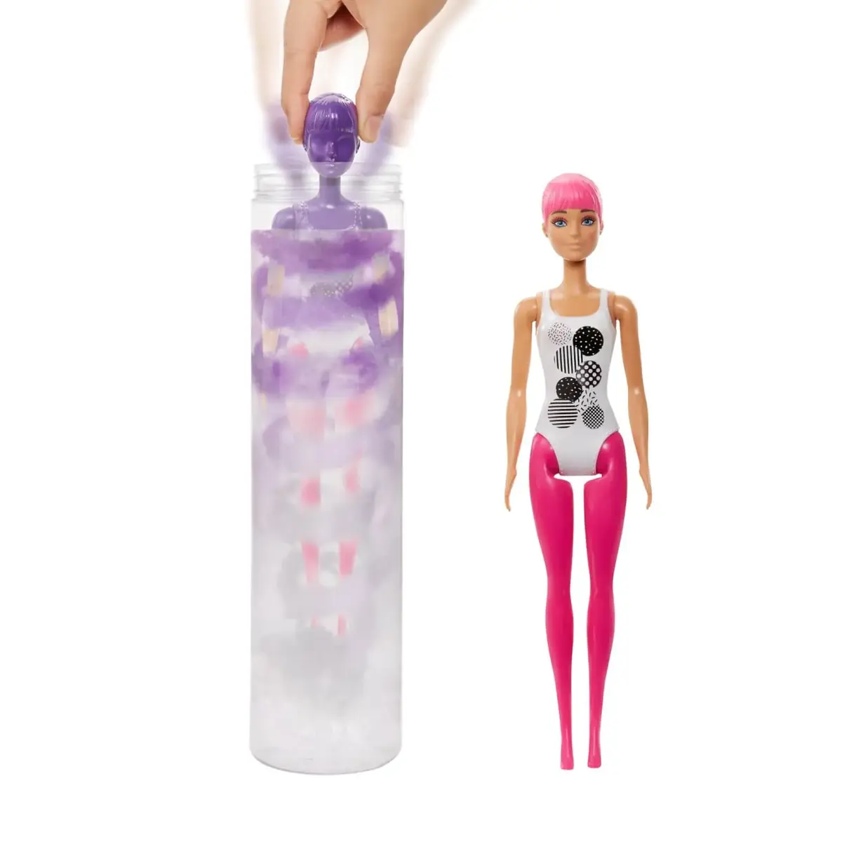 Barbie Renk Değiştiren Sürpriz Işıltılı Bebekler- 2