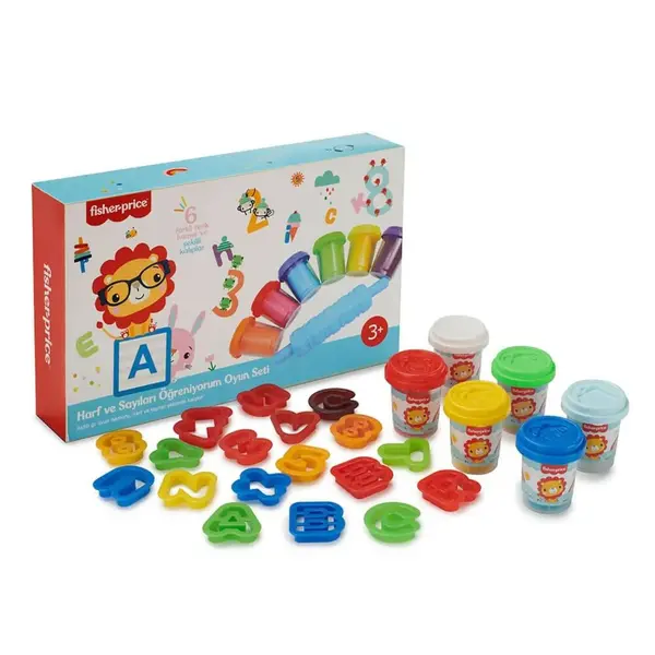 Fisher Price Alfabe Ve Sayılar Oyun Hamuru Seti