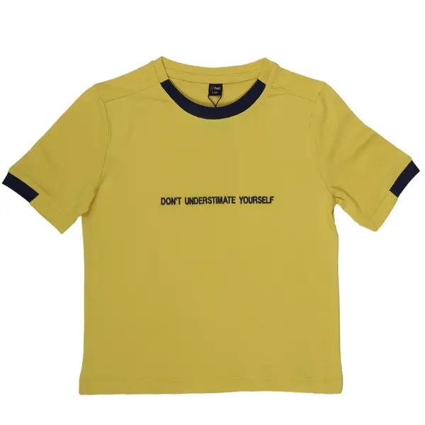 Hvc T-Shirt Dont Understimate Yourself Lime 