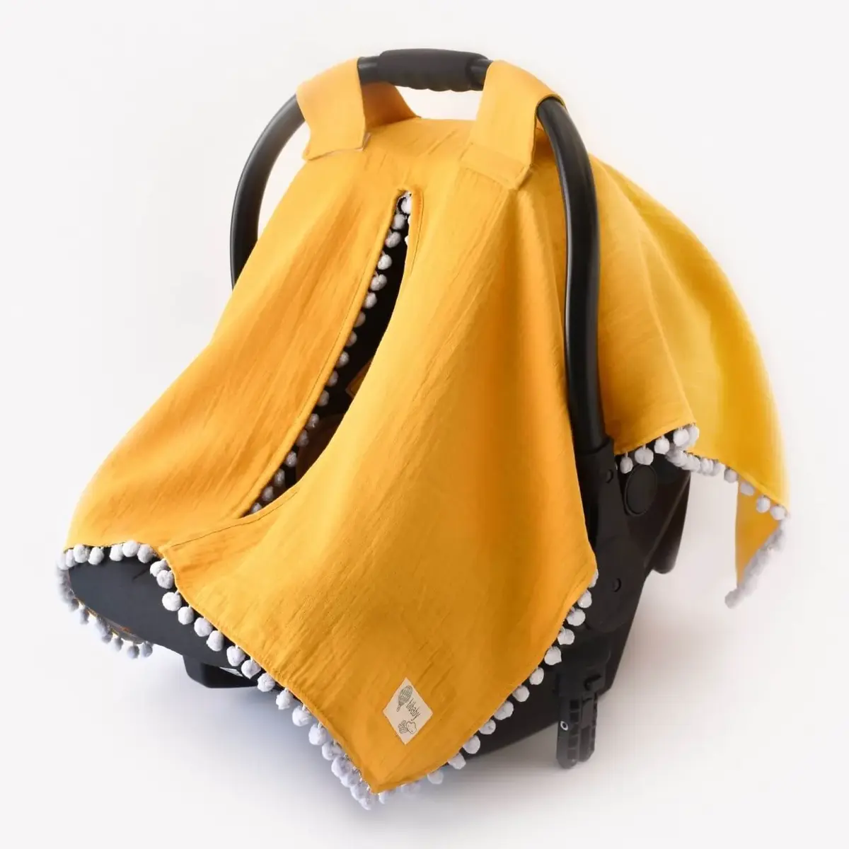 Bibaby Müslin Puset Örtüsü Hardal Bibaby Müslin Puset Örtüsü Hardal