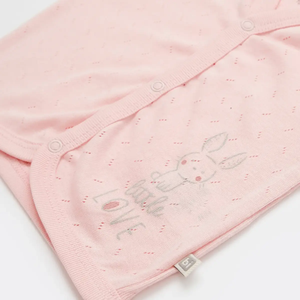 Bibaby Yelek Little Rabbit Love Pembe
