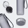 Uzspace Tritan Suluk 500 Ml Siyah-Beyaz