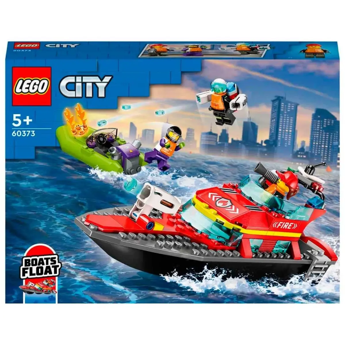 LEGO City İtfaiye Kurtarma Teknesi