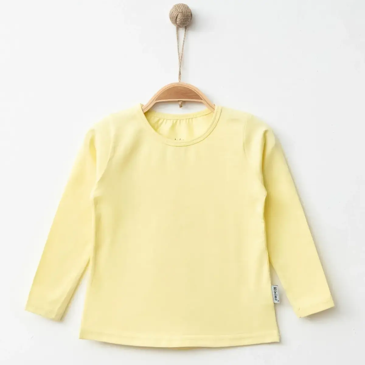 Winimo Sweatshirt Basic Sarı