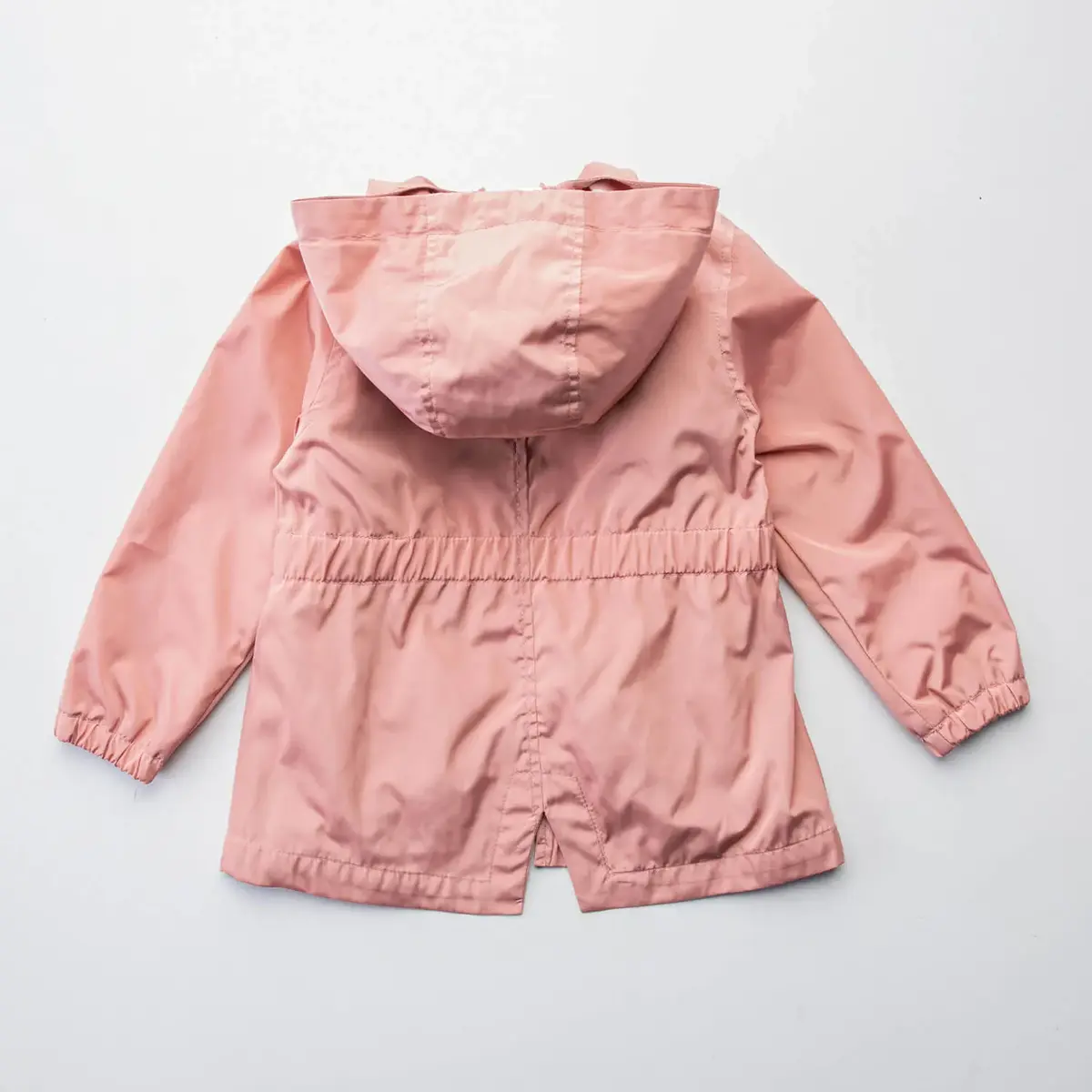 Midimod Yağmurluk Ponponlu Pembe