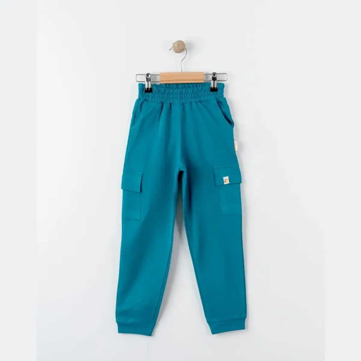 Tiffany Eşofman Altı Kargo Cepli Oversize Theme Mint Tiffany Eşofman Altı Kargo Cepli Oversize Theme Mint