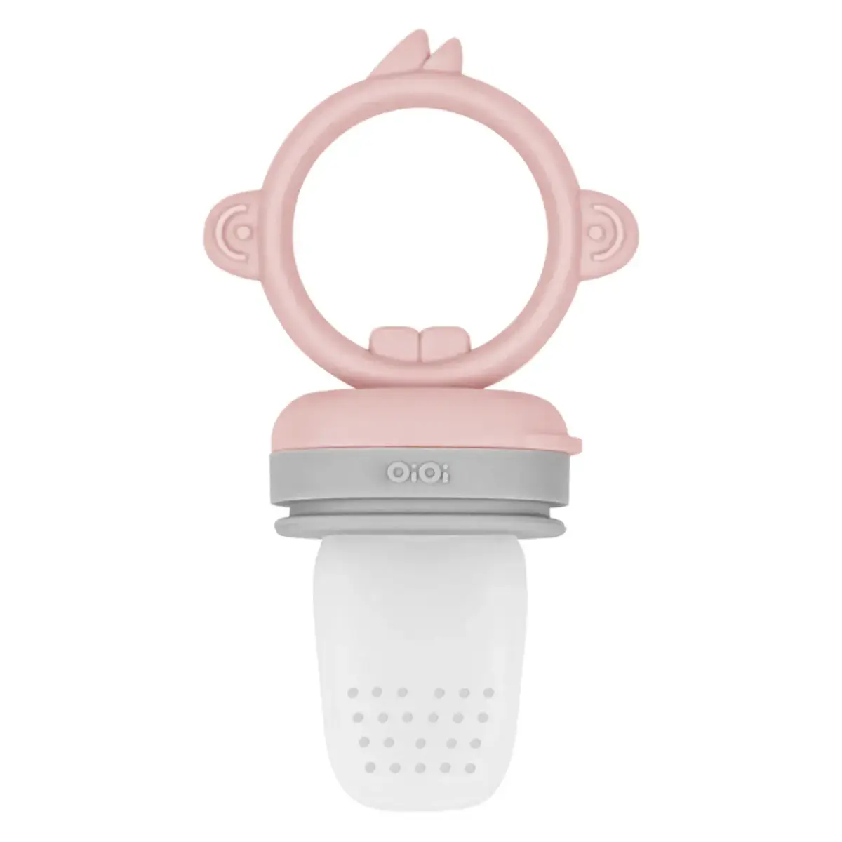 OiOi Püre Meyve Ve Sebze Alıştırıcı Pinky Pink - Powder Grey