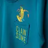 Bebolly Sweatshirt Claw Some Turkuaz