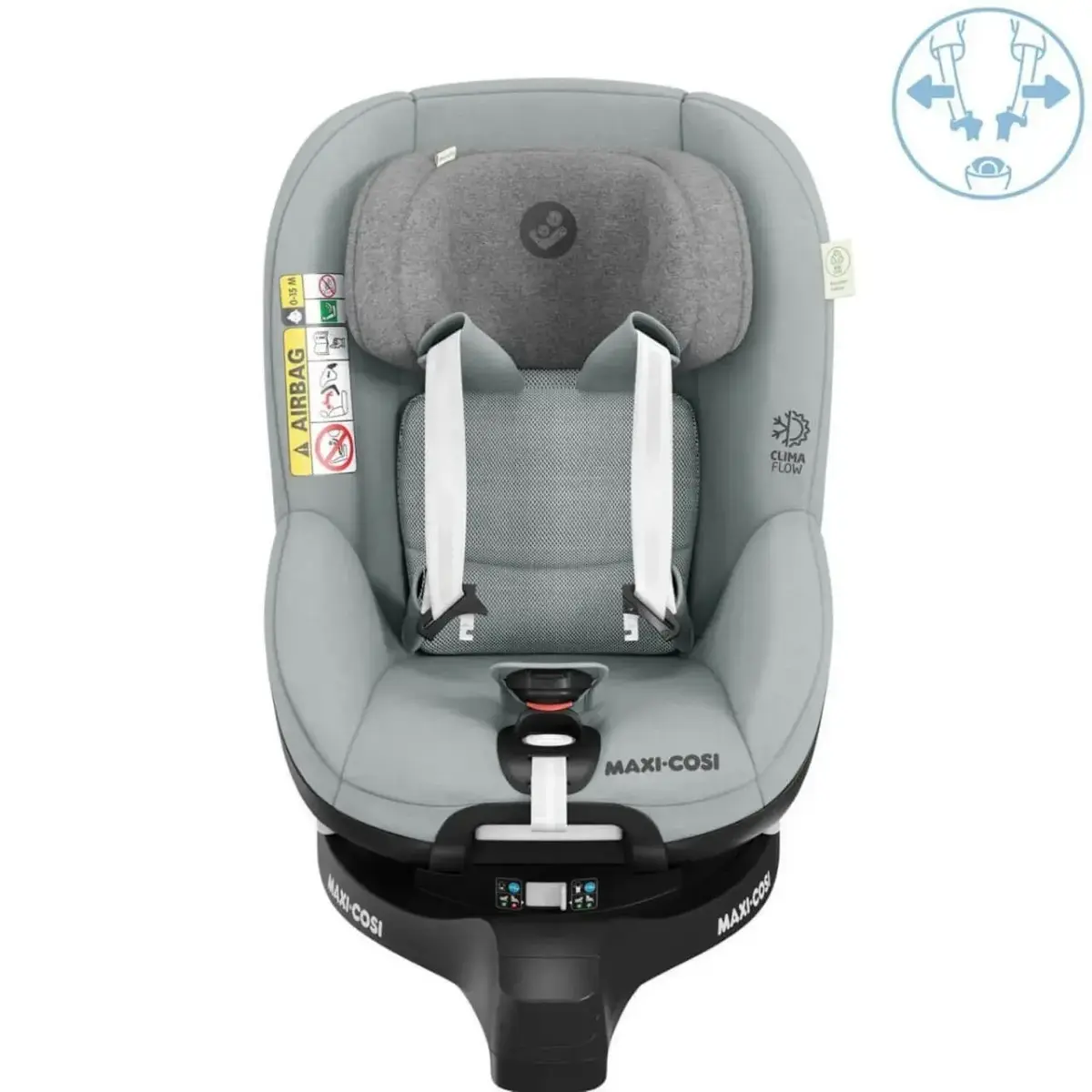 Maxi-Cosi Mica Pro Eco I-Size Isofixli Oto Koltuğu 0-18 Kg Authentic Grey
