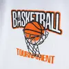 Winimo T-Shirt Basketball Baskılı Beyaz
