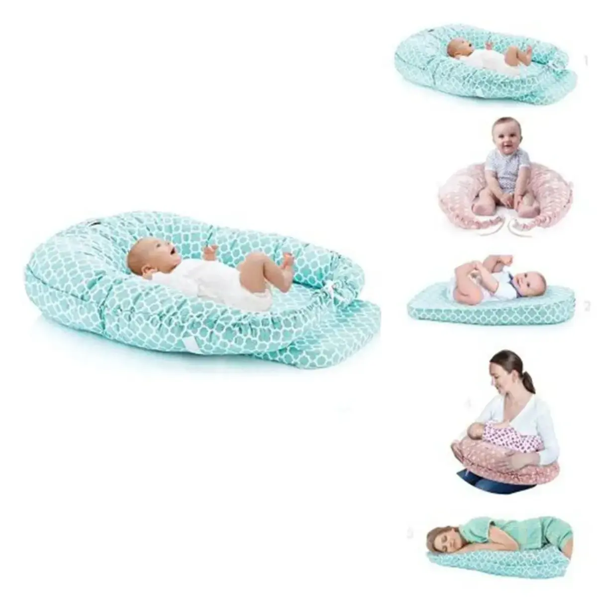 Babyjem 5 Fonksiyonlu Minder Lacivert