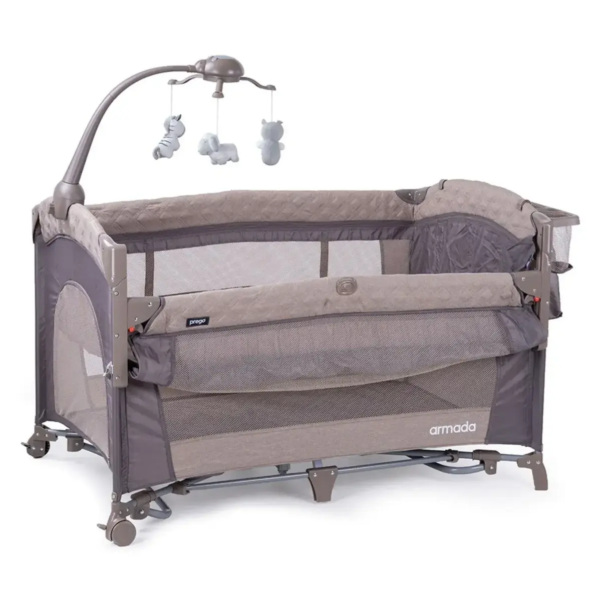 Prego 8067 Armada Anne Yanı Oyun Parkı 70x120 cm Bej