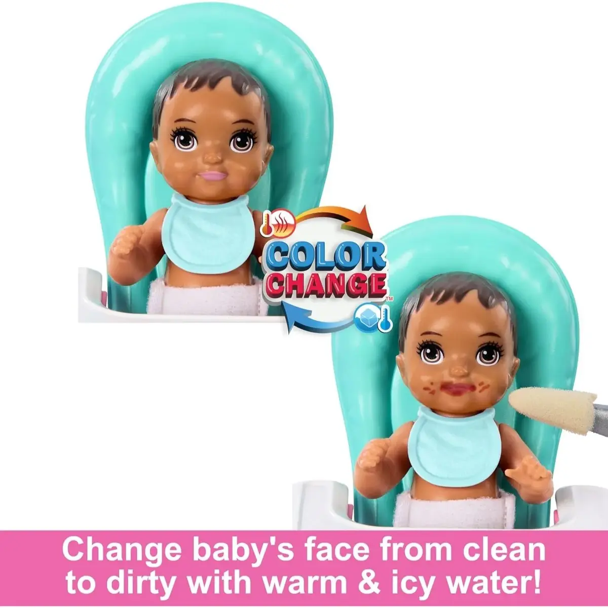 Barbie Bebek Bakıcısı Bebeği ve Aksesuarları Oyun Seti